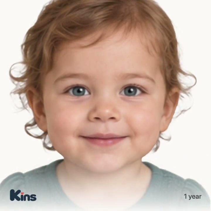 Sample portrait as a toddler