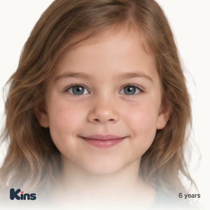Sample portrait as an older child